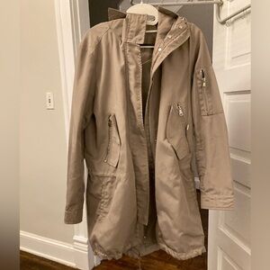 VINCE CAMUTO Raincoat - Small / Khaki tan - LIKE NEW
